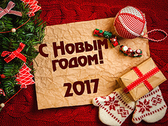 С Новым 2017 годом! С Новым 2017 годом!